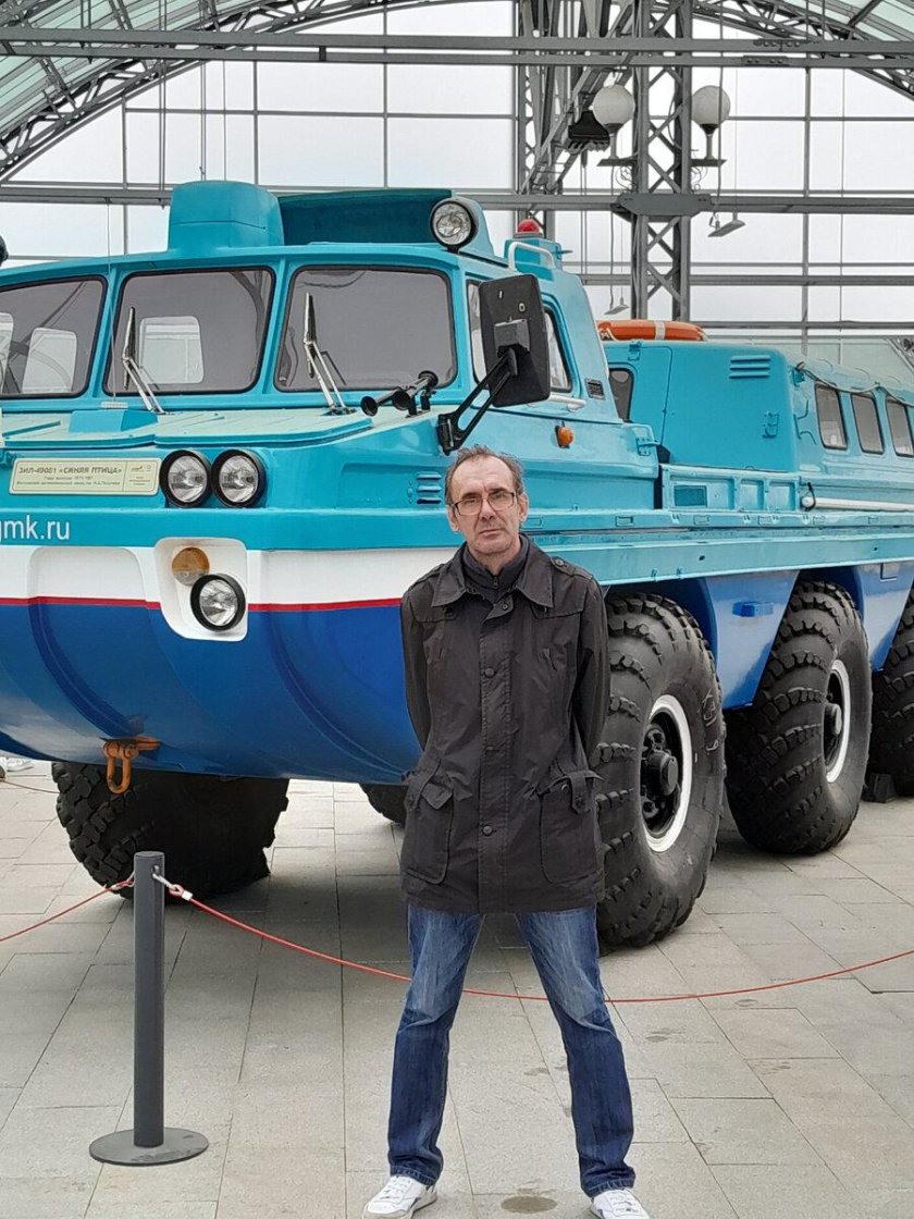 Зил-49061 синяя птица