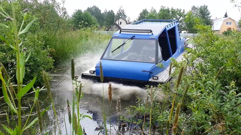 Гусеничный вездеход dozor