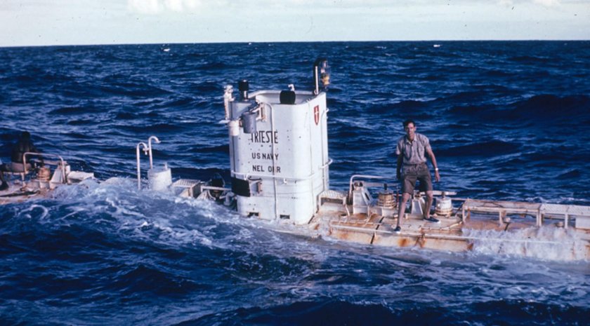 Жак Пикар Батискаф Триест