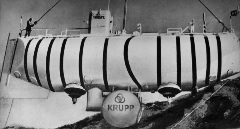 Жак Пикар Батискаф Триест