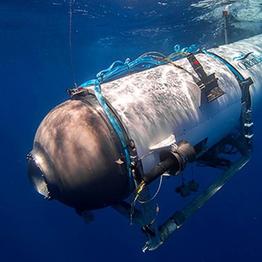 Обломки батискафа титан