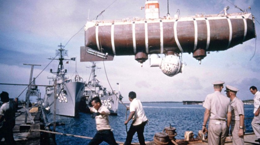 Жак пикар батискаф триест