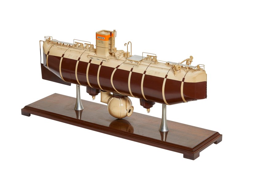 Батискаф Триест модель