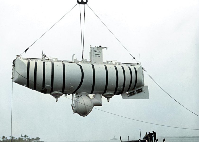 Батискаф триест марианская впадина