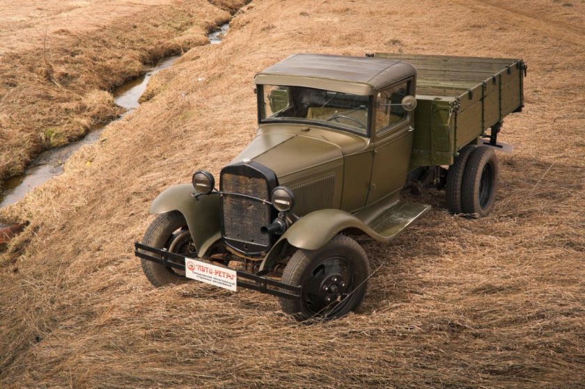 Грузовик полуторка ГАЗ-АА