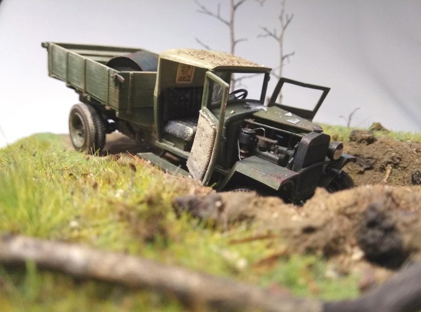 ГАЗ-мм полуторка звезда