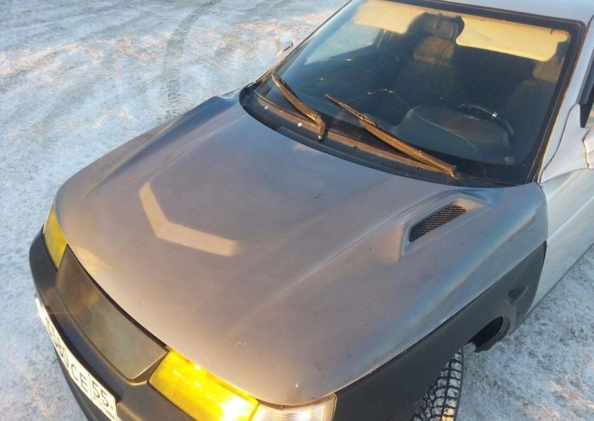 Капот я робот ВАЗ 2112