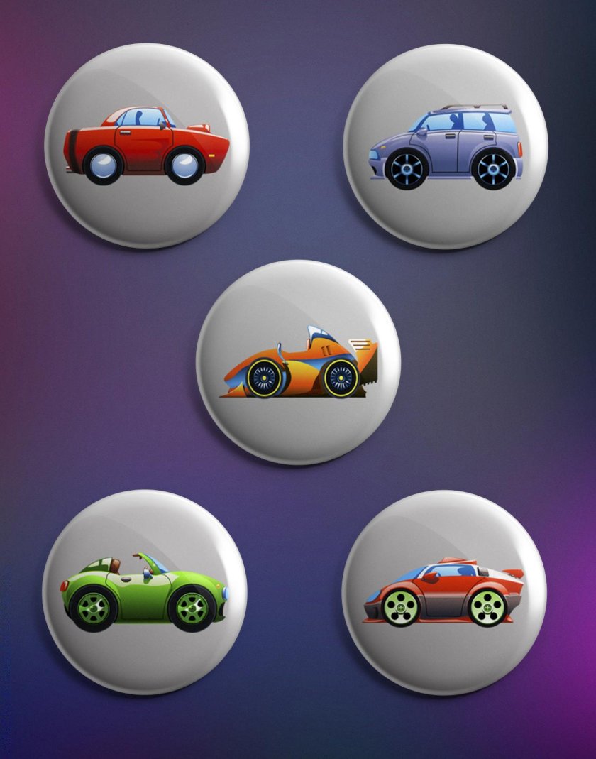 Значки от машин