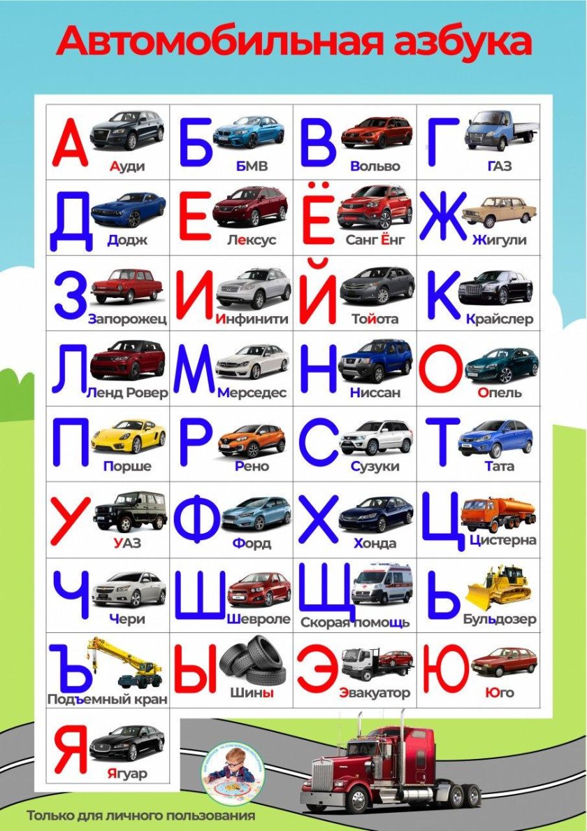 Автомобильная Азбука