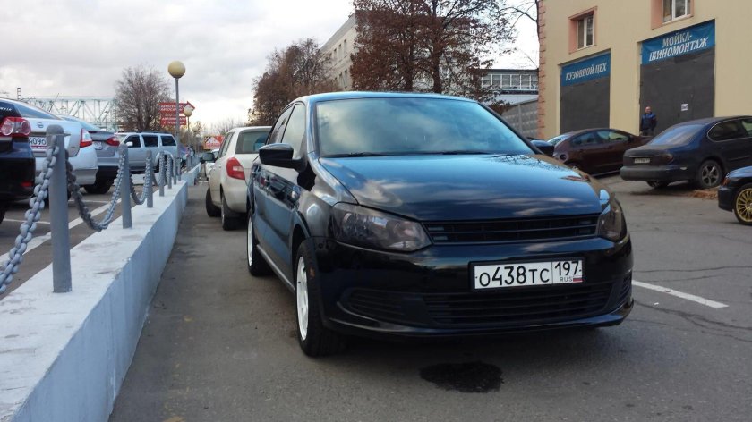 Фольксваген поло без значка