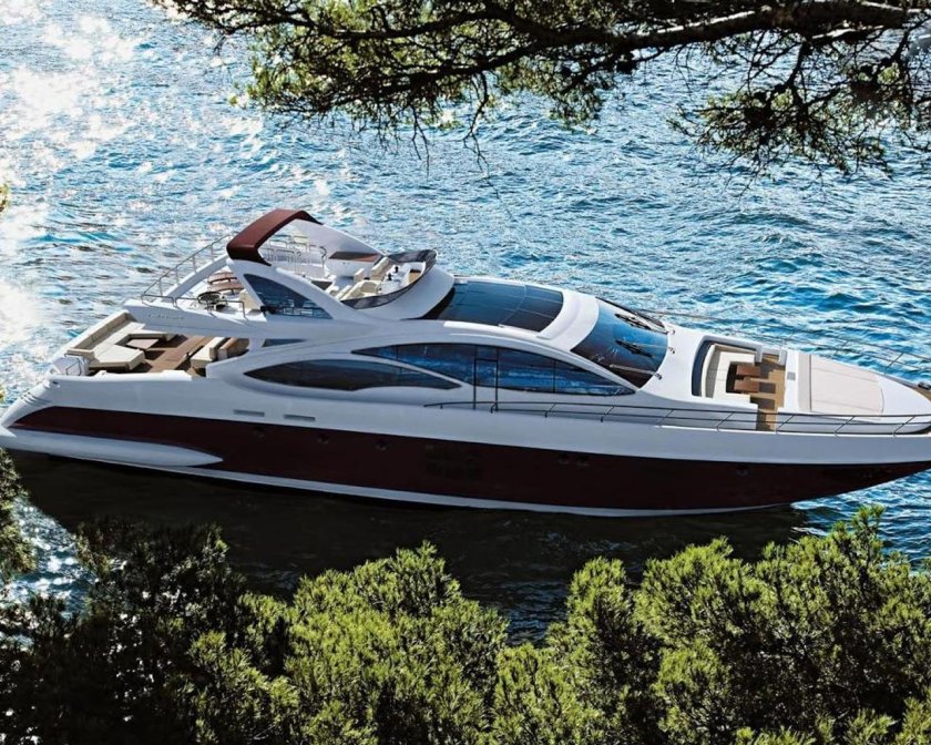 Азимут 103s яхта