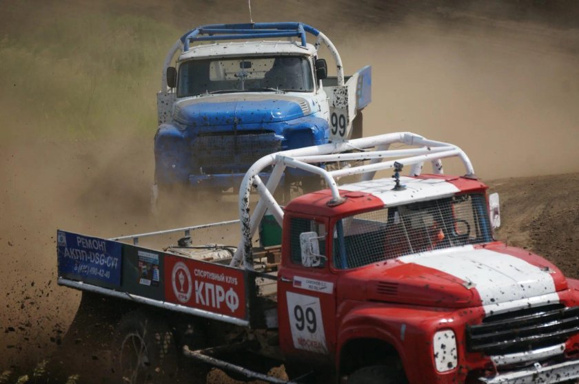 Автокросс зил 130