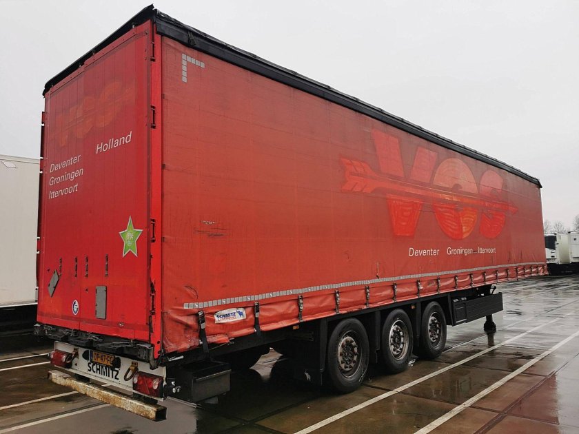 Полуприцеп шмитц тент