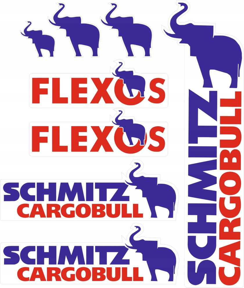 Наклейки на авто Шмитц Каргобулл