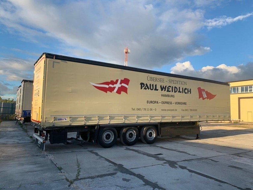 Полуприцеп шторный