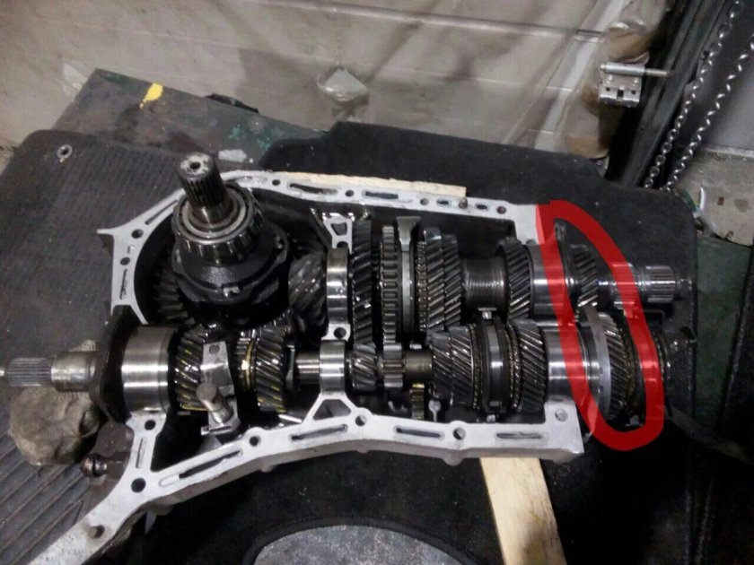 МКПП Субару передний привод