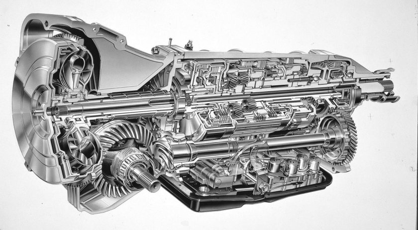 Схема коробки автомат Subaru Forester