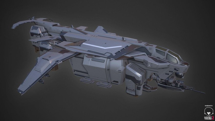 Десантный космический корабль Star Citizen