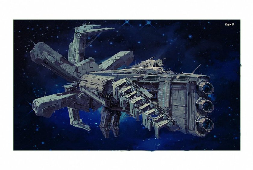 Корабль Левиафан Звездные войны