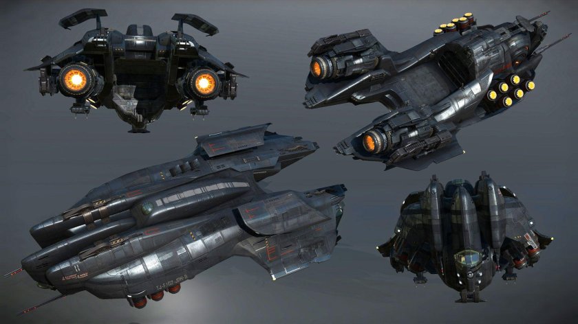 Космические корабли в старкрафт