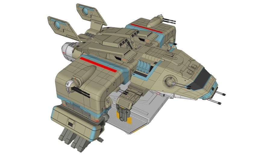 Starship Troopers dropship