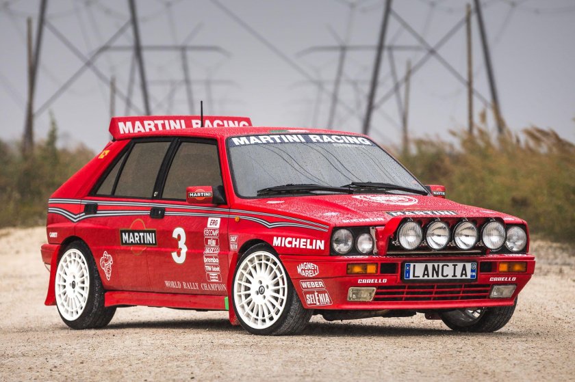 Lancia Delta HF integrale ралли