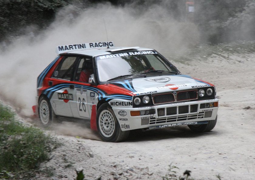 Lancia Delta HF integrale ралли