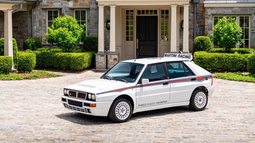 Lancia delta integrale rally