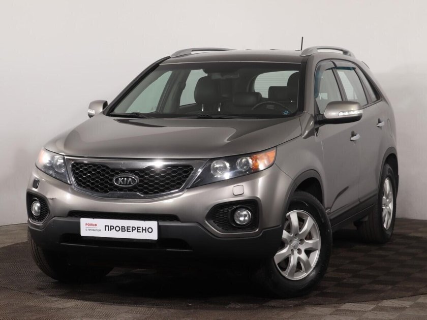 Киа Соренто серый