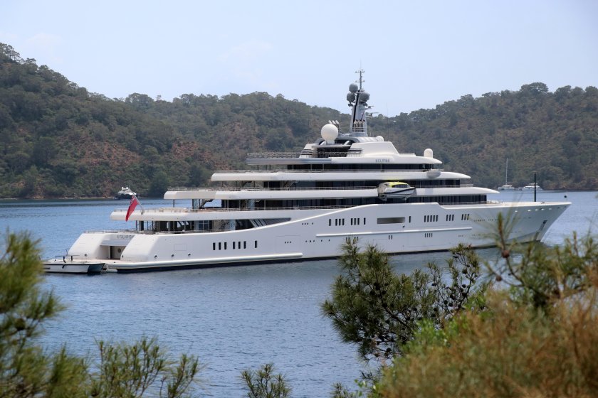 Яхта Абрамовича Мармарис