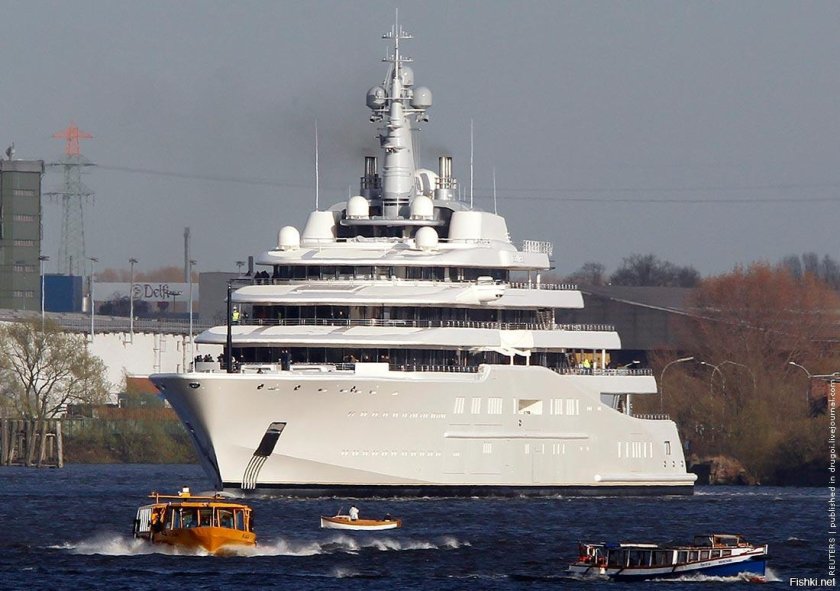 Яхта Абрамовича Eclipse