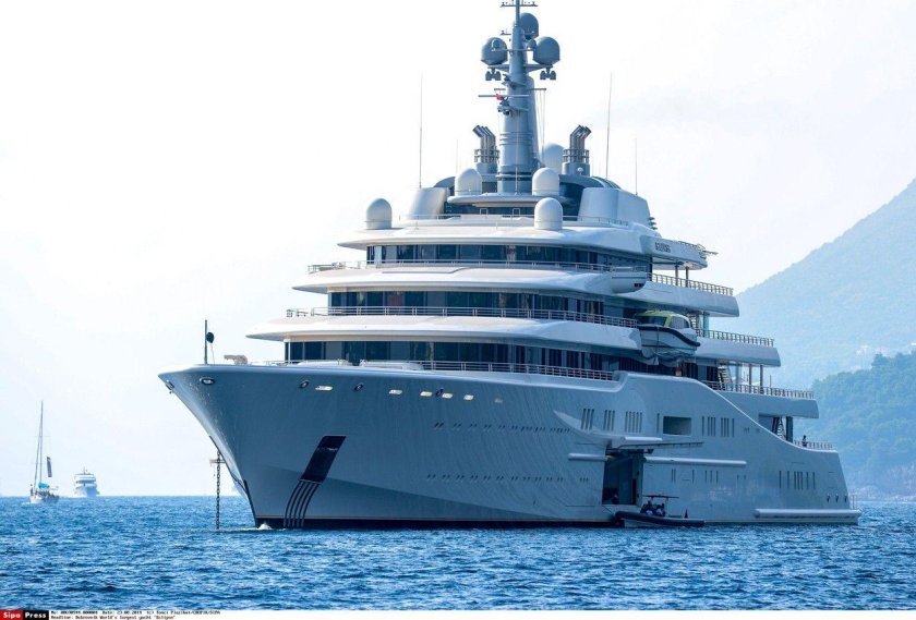 Яхта Абрамовича Eclipse