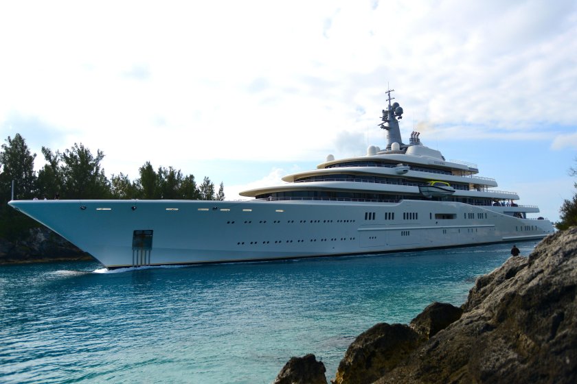 Яхта Абрамовича Eclipse