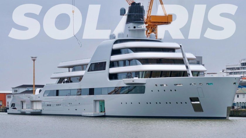 Яхта Solaris Абрамович