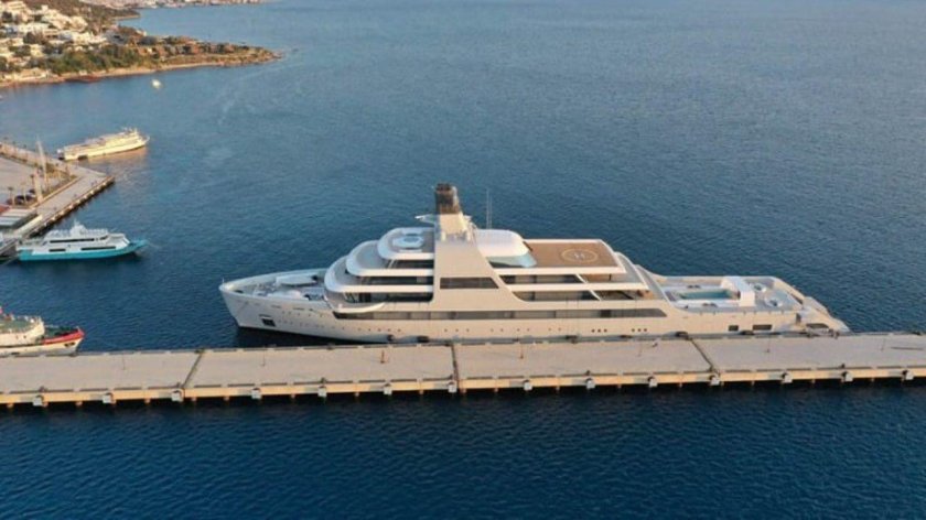 Яхта Абрамовича в Бодруме