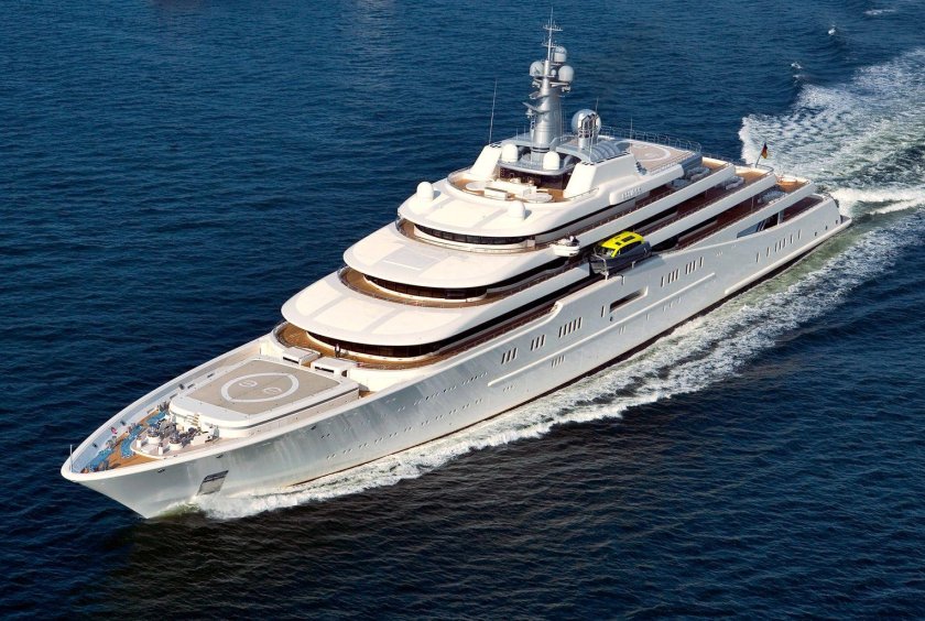 Яхта романа Абрамовича Эклипс