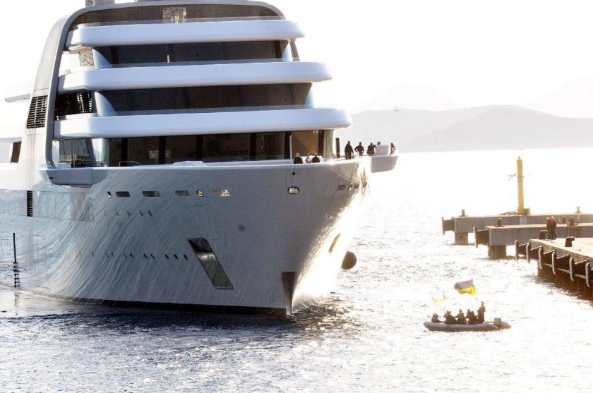 Eclipse Абрамовича яхта Бодрум 2020