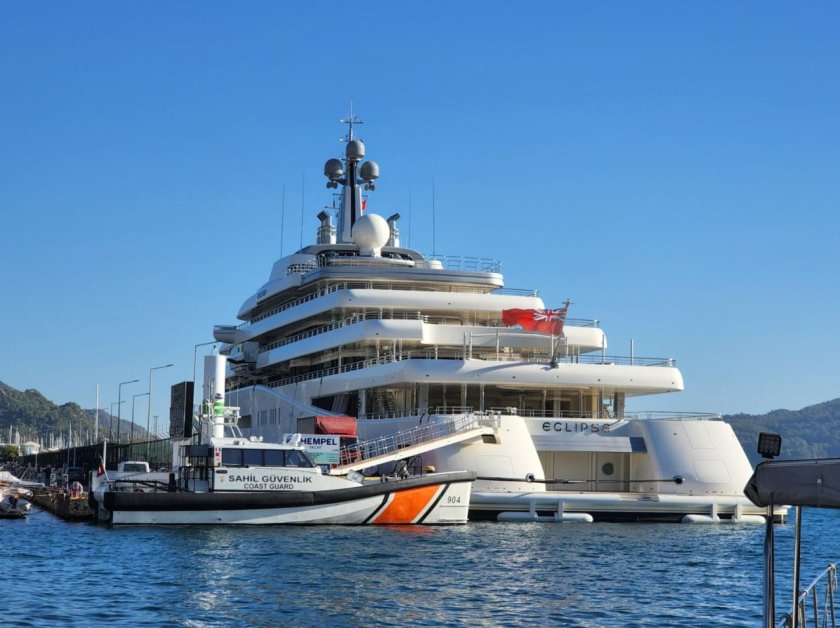 Яхта Абрамовича Мармарис