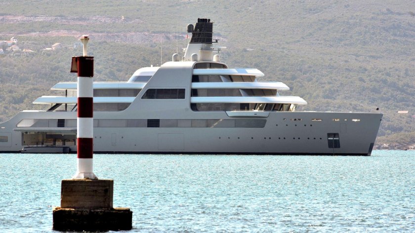 Eclipse Абрамовича яхта Бодрум 2020