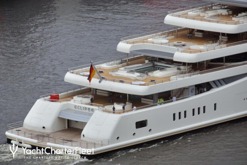 Яхта Абрамовича Eclipse