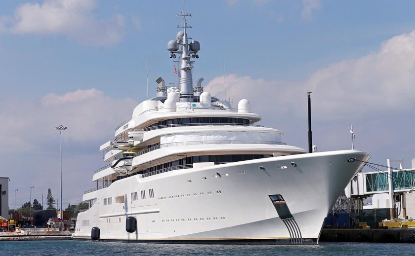 Яхта Абрамовича Eclipse