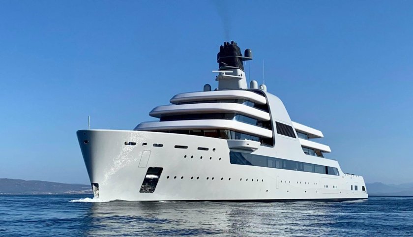 Яхта Соларис Абрамовича