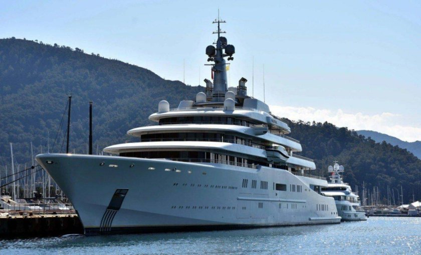 Яхта Абрамовича Eclipse