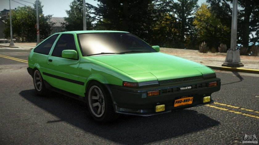 Toyota trueno ae 86 initial d
