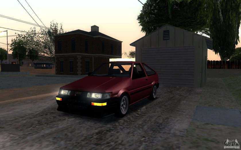 Ae86 levin gta sa