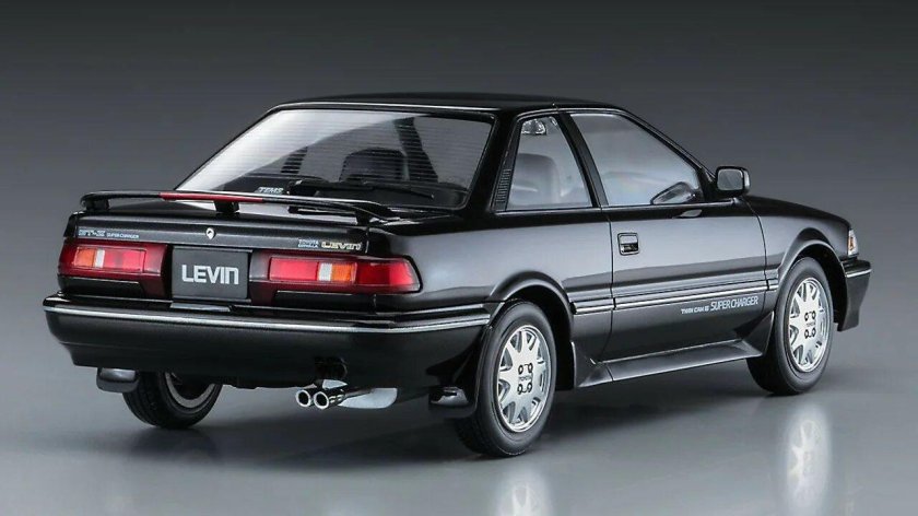 Сборная модель автомобиля toyota corolla levin