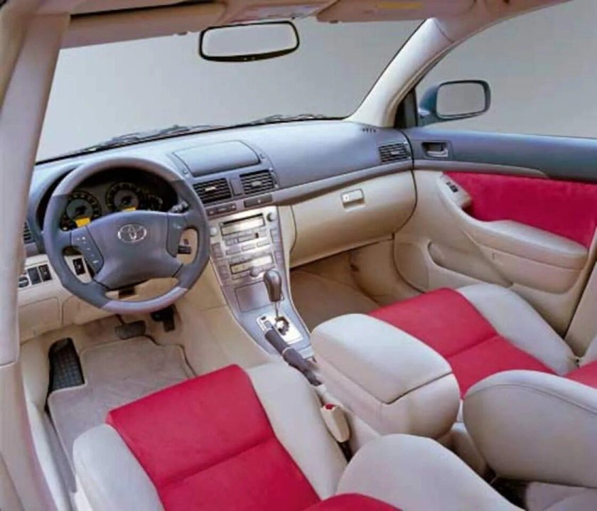 Тойота Авенсис т250 салон