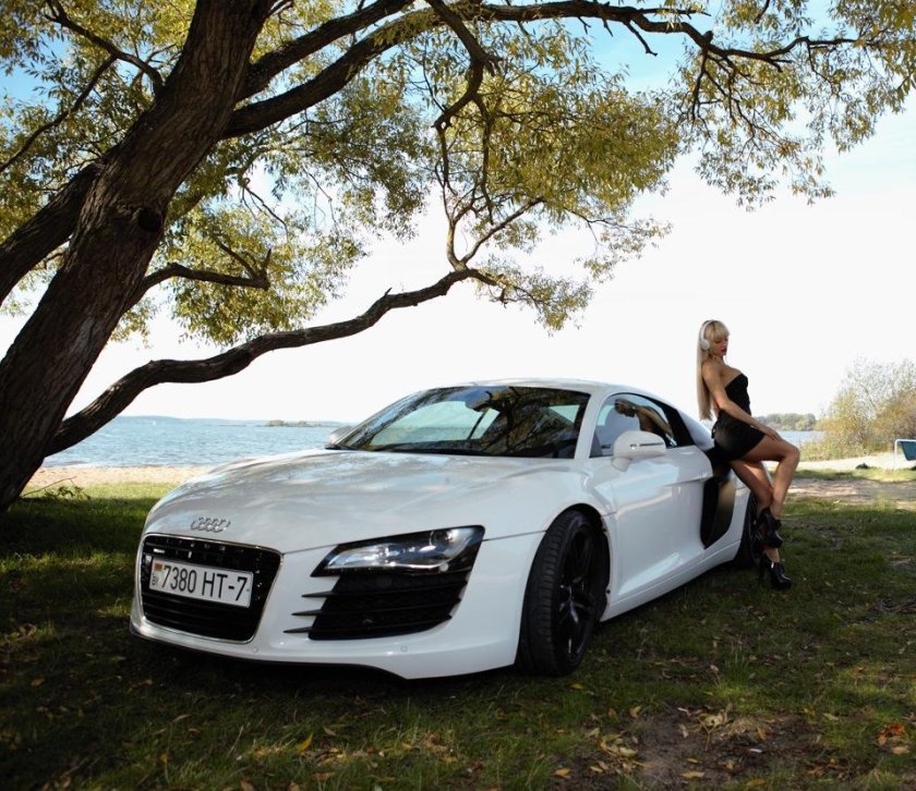 Фотосессия с машиной