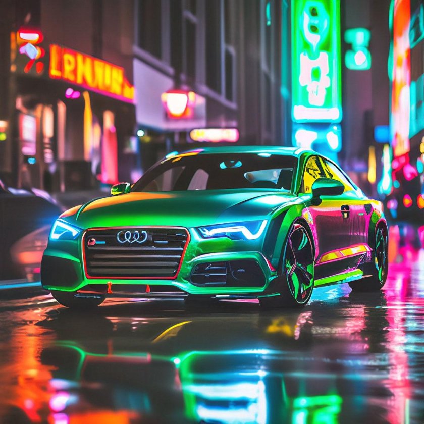 Красивая ауди