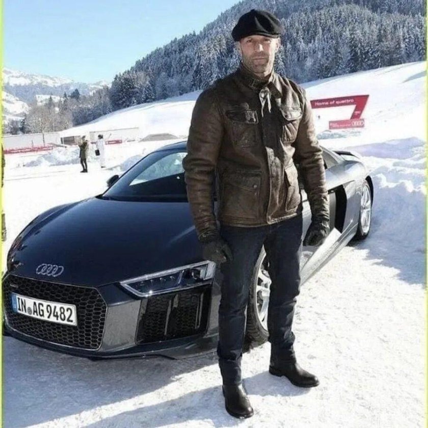 Джейсон Стэтхэм Ауди а8